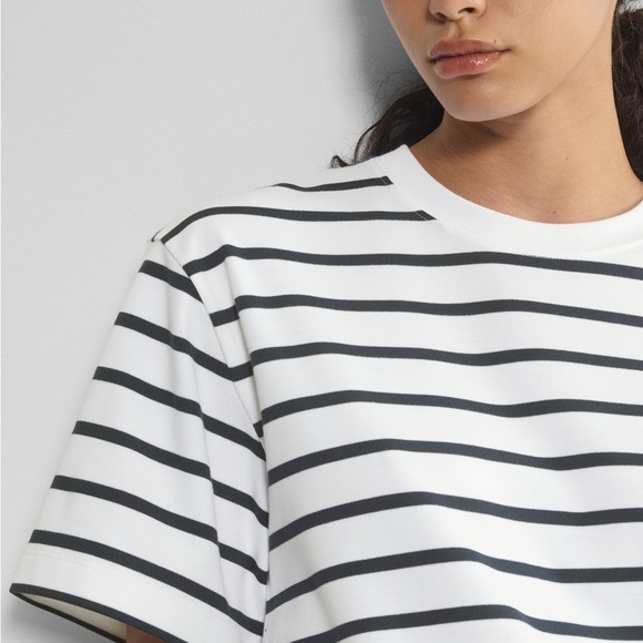 Aritzia Babaton Interlock Cotton Pegasus T-Shirt - S - Picture 4 of 8